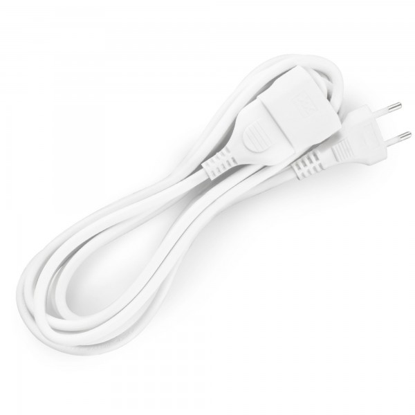 Alargo onlex manguera  2x1mm. 5mt.blanco