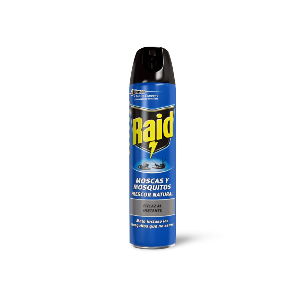 Raid insect moscas y mosquitos Frescor Natural 600ml