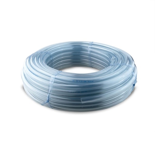 Tubo pvc cristal  8x12 50m
