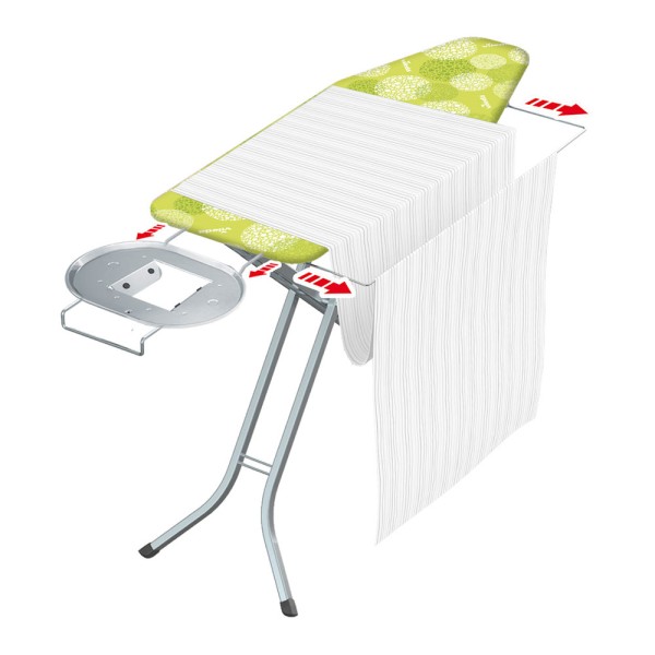 Tabla de planchar perfect 2in1 122 x 44 cm