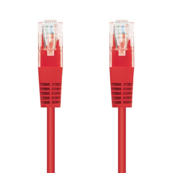 Nanocable latiguillo categoria 6 utp 1 m rojo